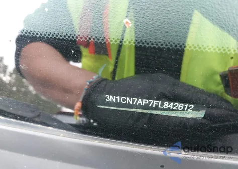 2015 Nissan Versa 1.6 S+ from USA, damaged, VIN 3N1CN7AP7FL842612